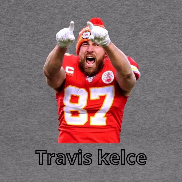 Travis Kelce tshirt Kansas City Chiefs Football by black lynx